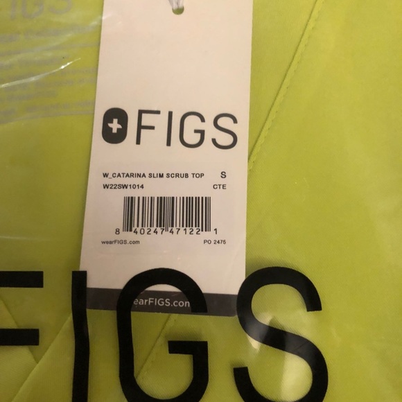 Figs Citrine Citrus Small Slim Catarina & Small Petite Joggers. - Picture 3 of 6